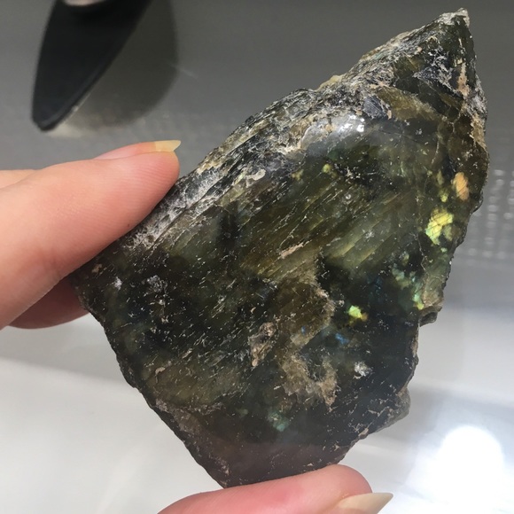 Gorgeous Canadian 3” Labradorite Crystal Specimen - Picture 3 of 10